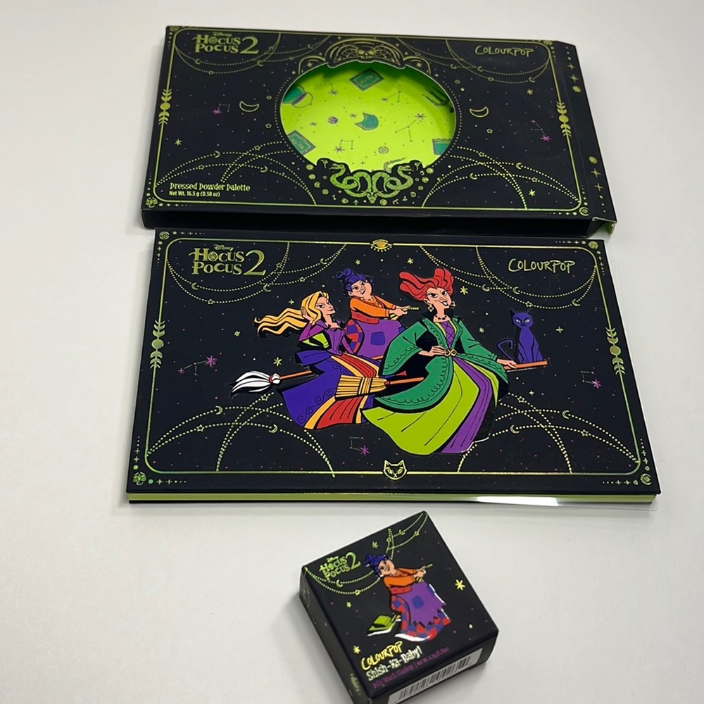 ColourPop Hocus Pocus 2 Eye Shadow Pallet & Single Color